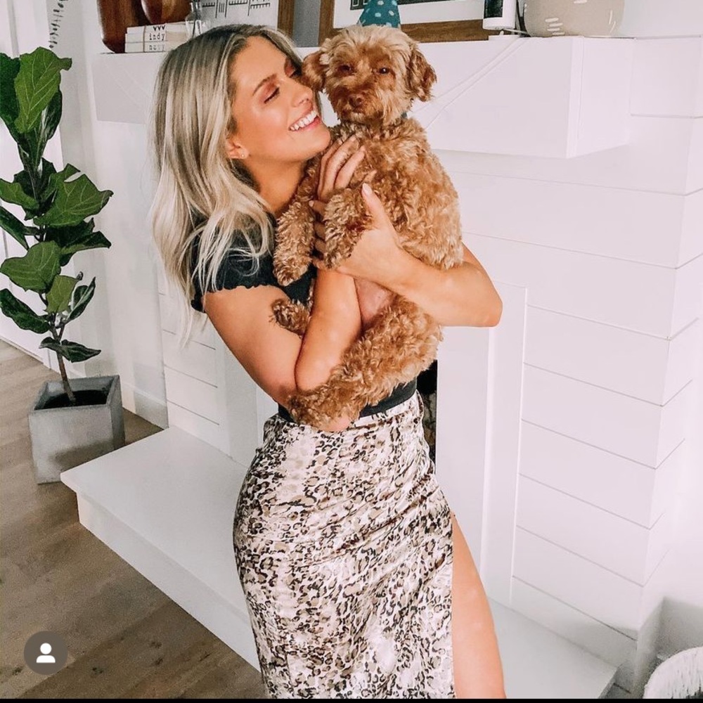 NWT Leopard Midi Skirt